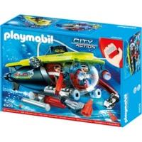 playmobil submarine with underwater motor 4909