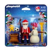 playmobil santa claus with snowman 48905845