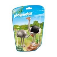 playmobil ostriches and nest 6646