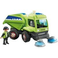 Playmobil Worker With Sweeper (6112)