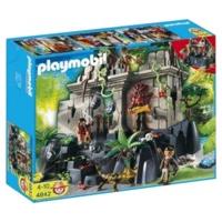 playmobil treasure temple with guards 4842