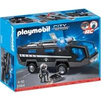 playmobil city action swat command vehicle 5564