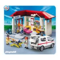playmobil clinic with emergency vehicle 5012