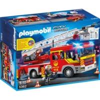 playmobil city action ladder unit with lights and sound 5362