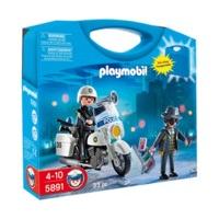 Playmobil Police and Robber carry case (5891)