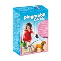 Playmobil City Life Woman with Dog