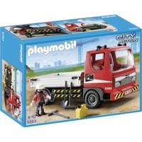 playmobil city action construction truck 5283
