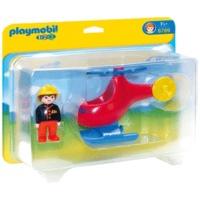 Playmobil Firefighter Helicopter 6789)