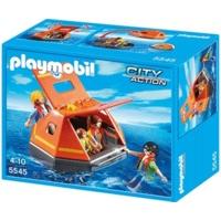 playmobil city action life raft 5545
