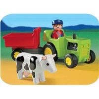 Playmobil 1.2.3 - Farmer with Tractor (6715)