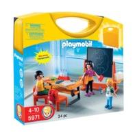 playmobil carrying case school 5971