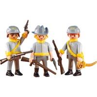 Playmobil 3 Confederate Soldiers (6276)