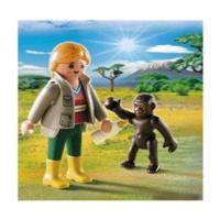 Playmobil Zookeeper with Baby Gorilla (4757)