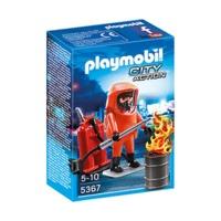 playmobil firefighter plus suit play set 5367