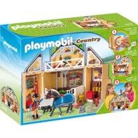 playmobil pony farm game box 5418