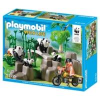 Playmobil Wild Life - WWF Pandas in Bamboo Forest