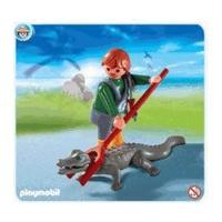 Playmobil Zoo Sealife Water Crocodile Keeper (4465)