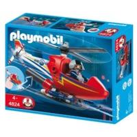 playmobil fire fighting helicopter 4824