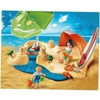 playmobil beach holiday compact set 4149