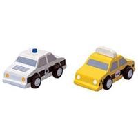 Plan Toys PlanCity - City Taxi And Police Car