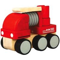 plan toys planactivity mini fire engine