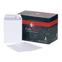 Plus Fabric Envelopes Pocket Peel and Seal 110gsm C5 White [Pack 500]