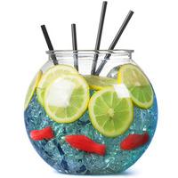 plastic cocktail fish bowl 1055oz 3ltr pallet of 432