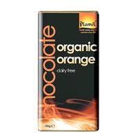 Plamil Organic Chocolate Orange 100g, Orange