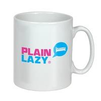 PLAIN LAZY LOGO 2011 MUG