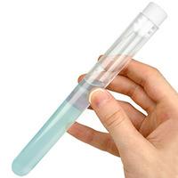 Plastic Test Tube Shots with White Cap 0.7oz / 20ml (Set of 12)