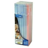 plastic bendy straws 8 inch pack of 200