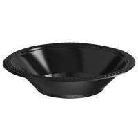 Plastic Party Bowls Black