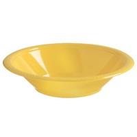 Plastic Party Bowls Yellow