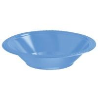 Plastic Party Bowls Blue