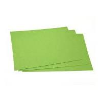 Plain Acrylic Felt Fabric A4 Rectangle 21cm x 29.7cm Spring Green