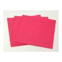 plain acrylic felt fabric 6 square 15cm heather pink
