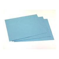 Plain Acrylic Felt Fabric A4 Rectangle 21cm x 29.7cm Light Blue