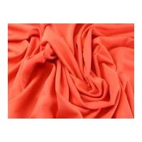 Plain Scuba Bodycon Stretch Jersey Dress Fabric Orange