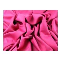 Plain Scuba Bodycon Stretch Jersey Dress Fabric Cerise Pink