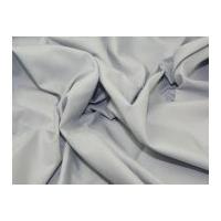 Plain Polycotton Dress Fabric Silver Grey