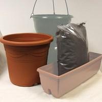 planting kit container x2 amp compost