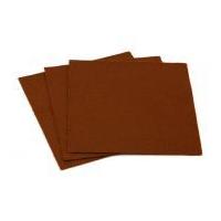 plain acrylic felt fabric 12 square 30cm ginger