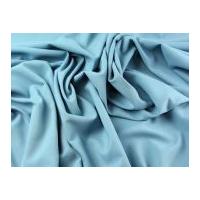 Plain Polyester Suiting Dress Fabric Turquoise