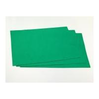 plain acrylic felt fabric a4 rectangle 21cm x 297cm viridian green