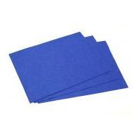 Plain Acrylic Felt Fabric A4 Rectangle 21cm x 29.7cm Royal Blue