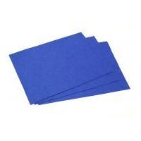 plain acrylic felt fabric a4 rectangle 21cm x 297cm royal blue