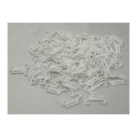 plastic harrison curtain hooks 35mm x 5mm white