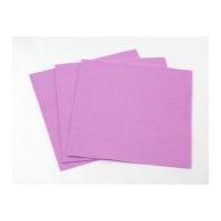 plain acrylic felt fabric 12 square 30cm lavender