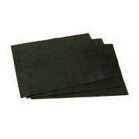 Plain Acrylic Felt Fabric A4 Rectangle 21cm x 29.7cm Black