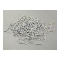 plastic elegance curtain hooks 50mm x 20mm white